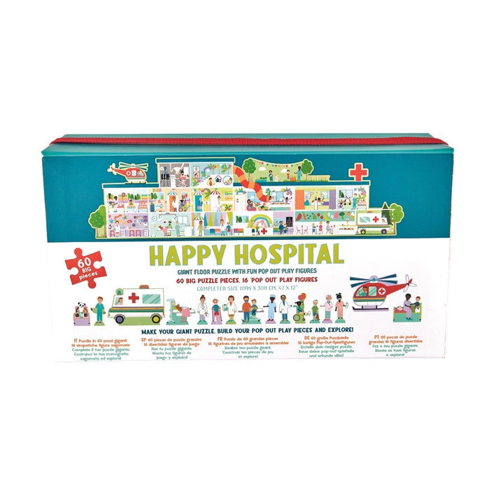 Happy Hospital 60pc Floor Puzzle with Pop Out Pieces