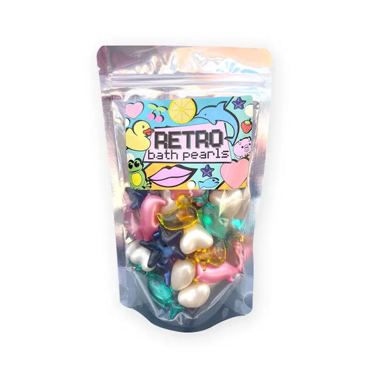 30 Pack Retro 90'S Randoms Bath Pearls - Jumbo Mixed Bag