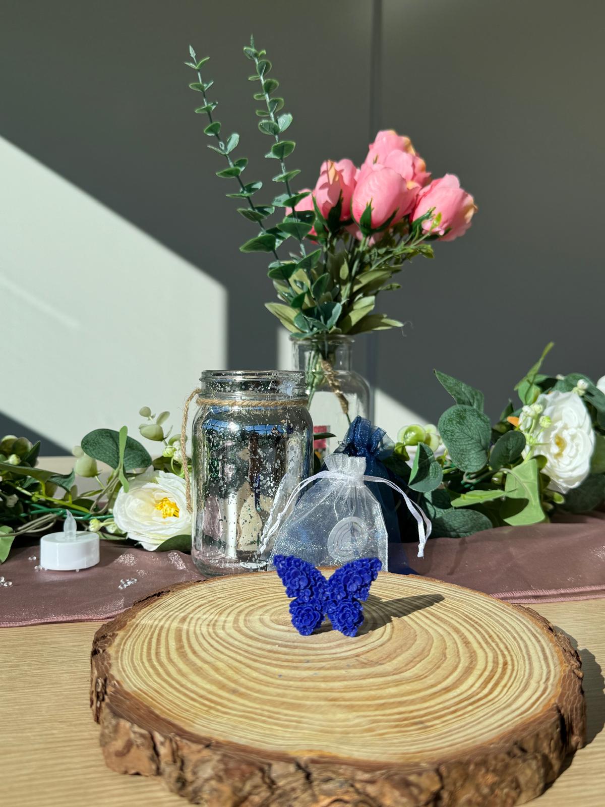 Your “Something Blue” Linen Scented Butterfly Wax Melt