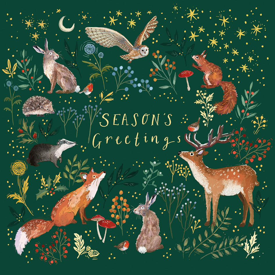 'Enchanted Christmas' Christmas Cards - Pack of 10