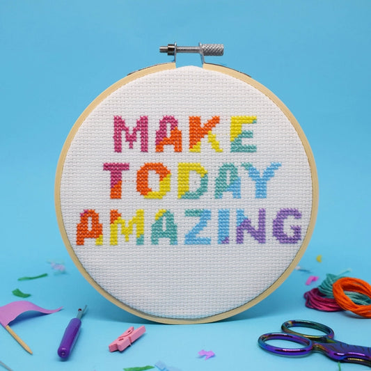 Make today amazing Cross Stitch Kit