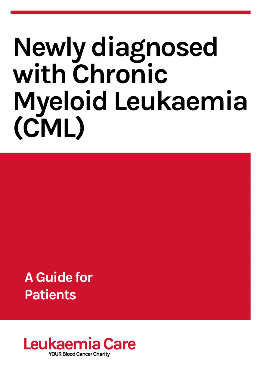 Newly diagnosed with chronic myeloid leukaemia (CML)