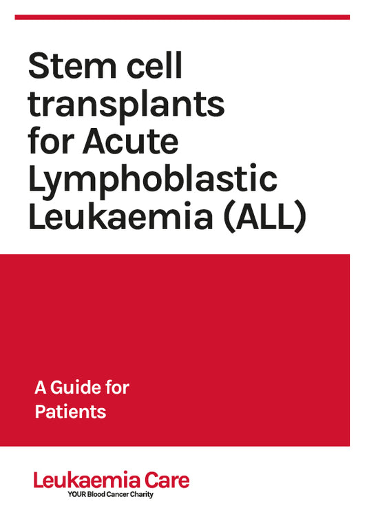 Stem cell transplants for Acute Lymphoblastic Leukaemia (ALL)