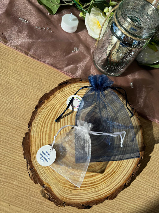 Wedding favour organza gift bags