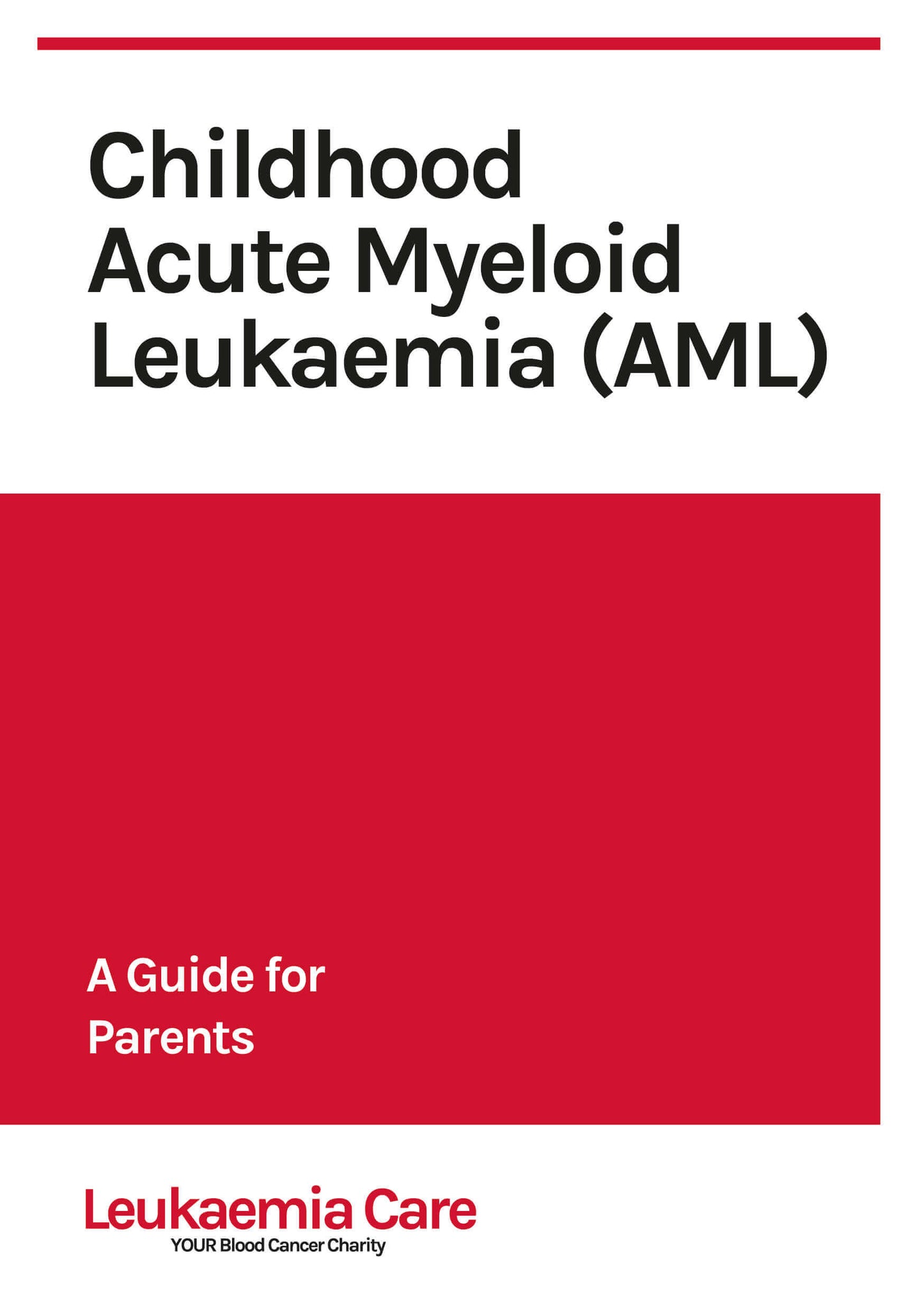 Childhood Acute Myeloid Leukaemia (AML)