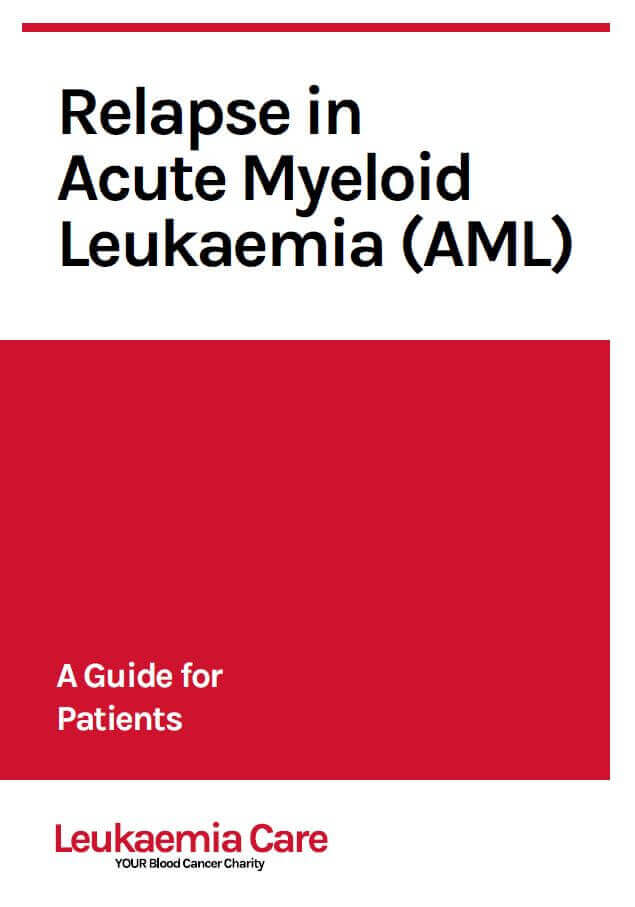 Relapse in Acute Myeloid Leukaemia (AML)
