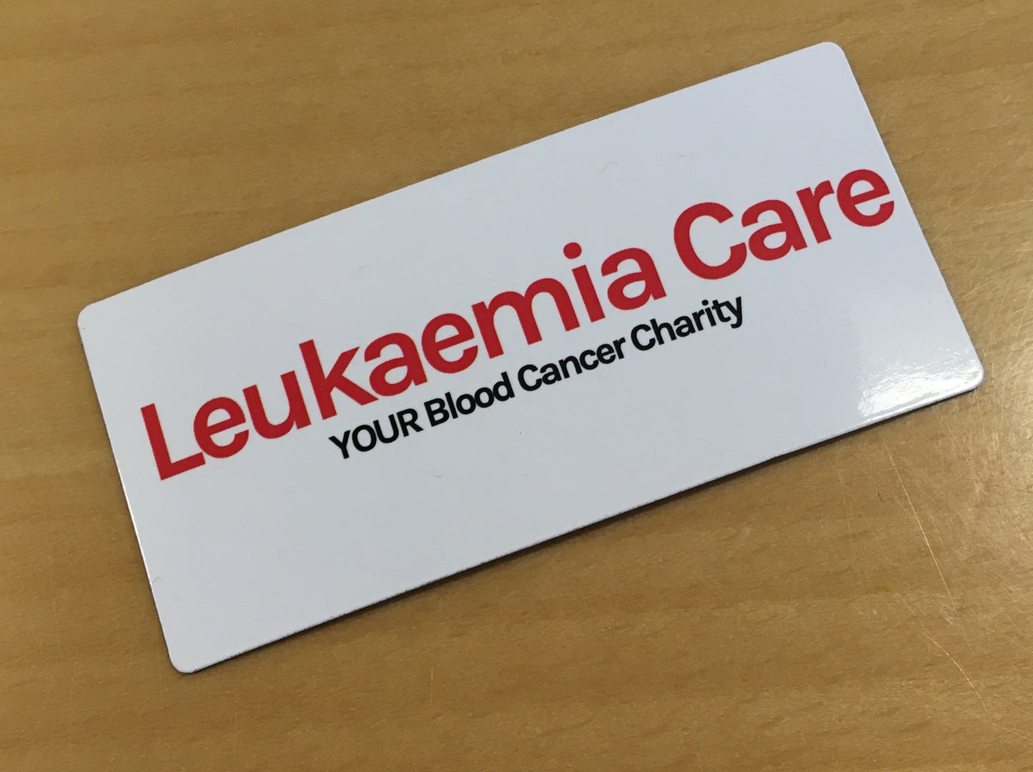 Leukaemia Care slim magnet
