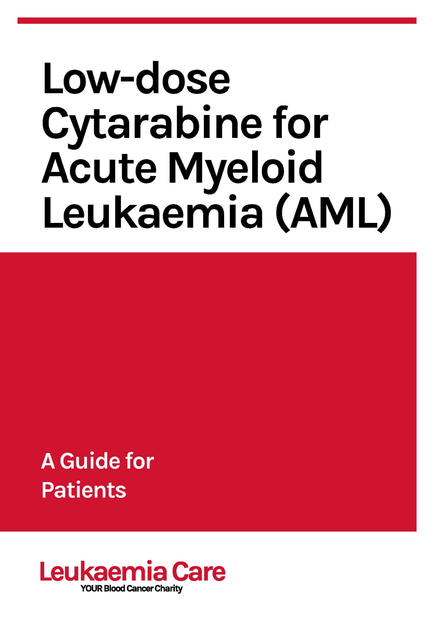 Low-dose Cytarabine for Acute Myeloid Leukaemia (AML)