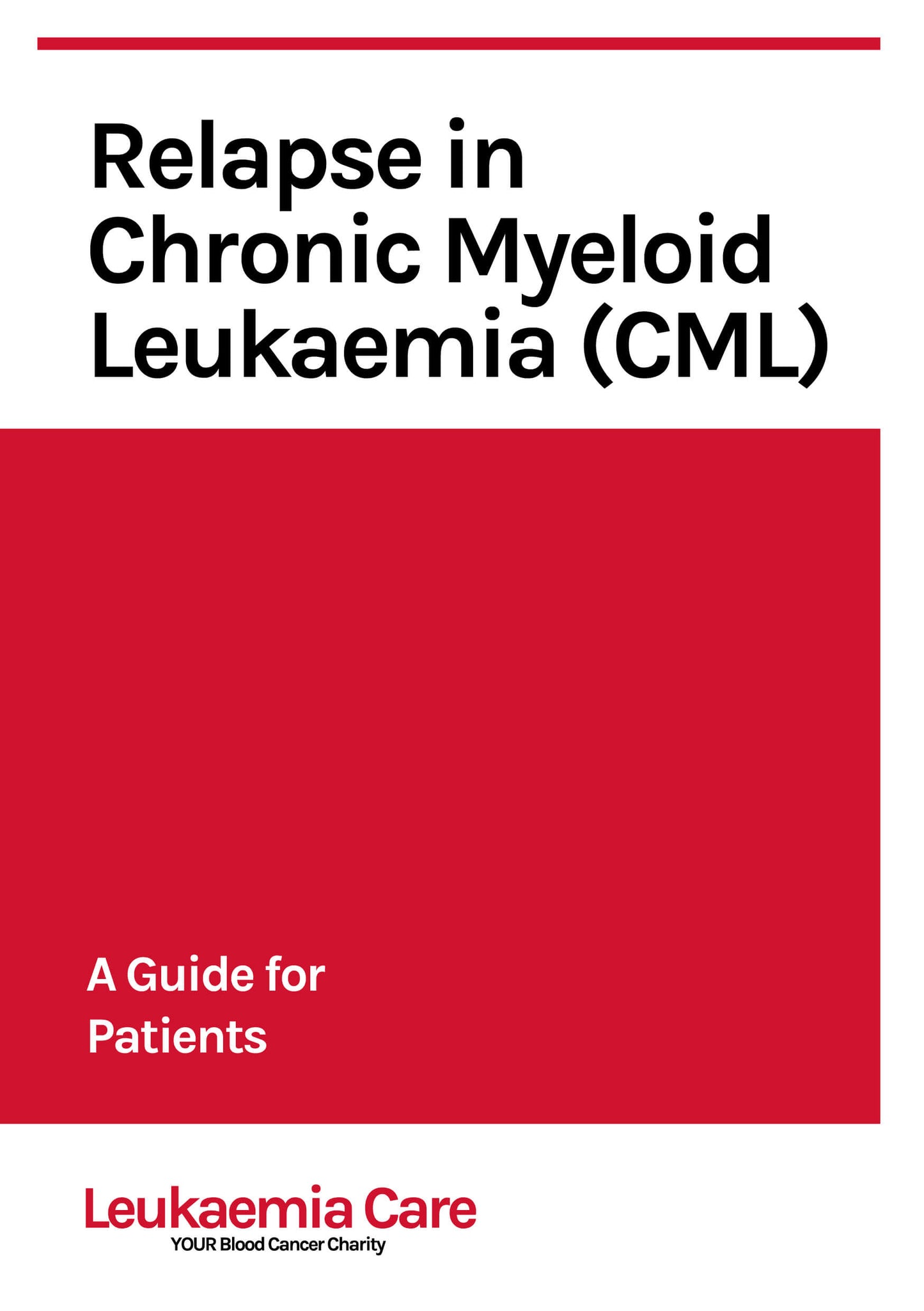 Relapse in Chronic Myeloid Leukaemia (CML)