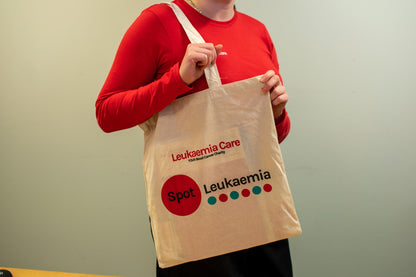 Leukaemia Care Spot Leukaemia Canvas Bag